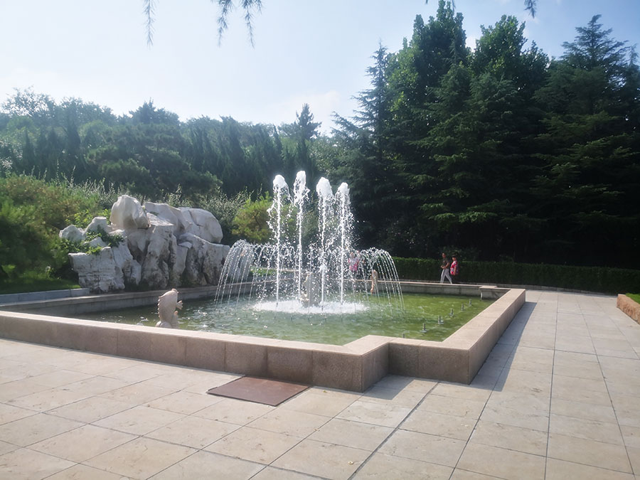 安丘青云山景区喷泉