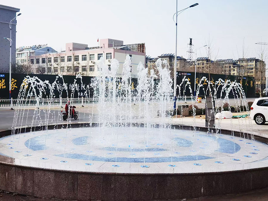 安丘阳光小区喷泉