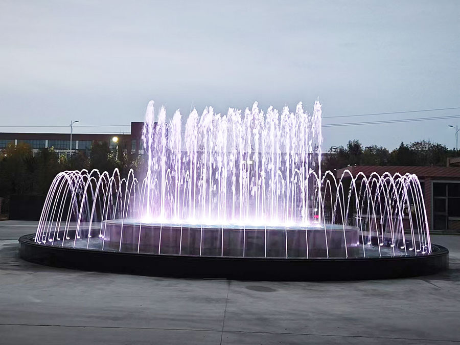 科宇东营厂区喷泉