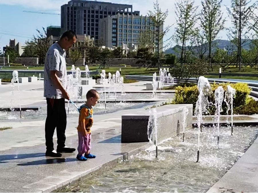 威海临港公园小品