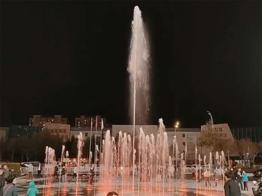 古德茂广场音乐喷泉