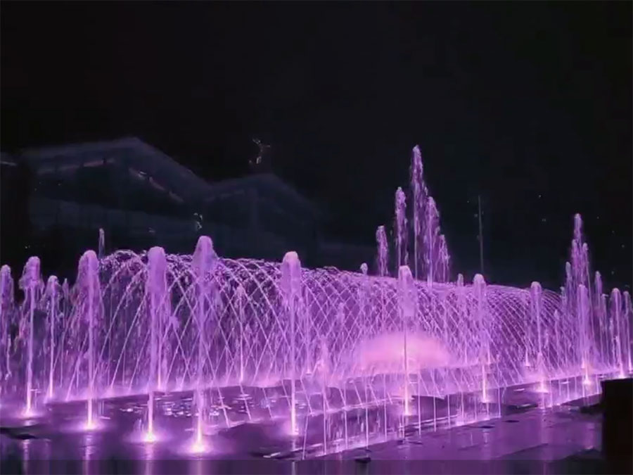 河南荥阳广场音乐喷泉