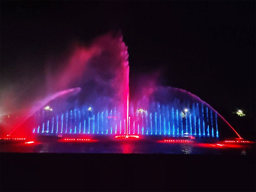 滕州希尔顿酒店音乐喷泉