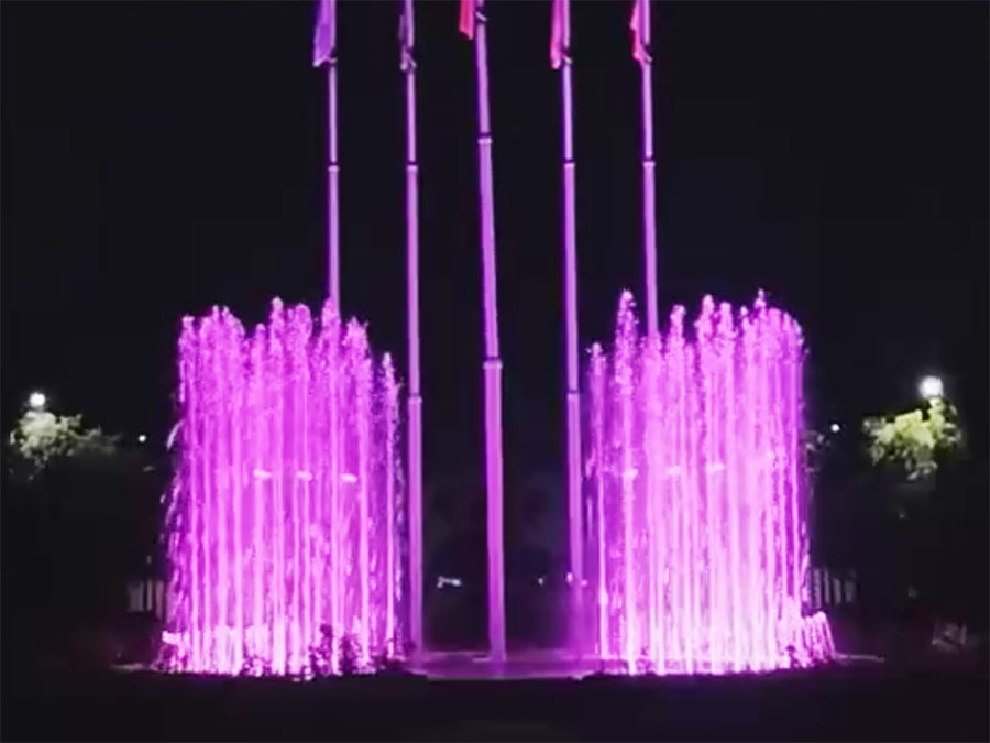 阳信科宇办公楼前喷泉