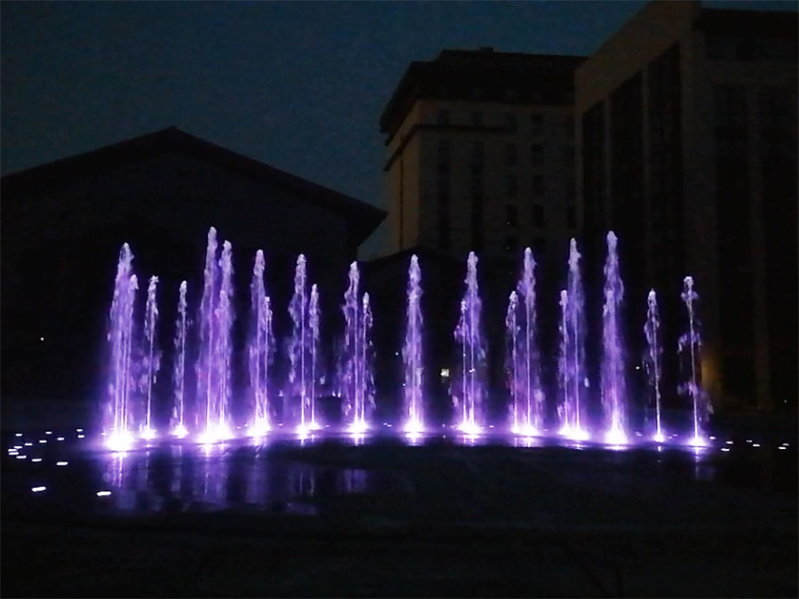 沾化沾华里喷泉