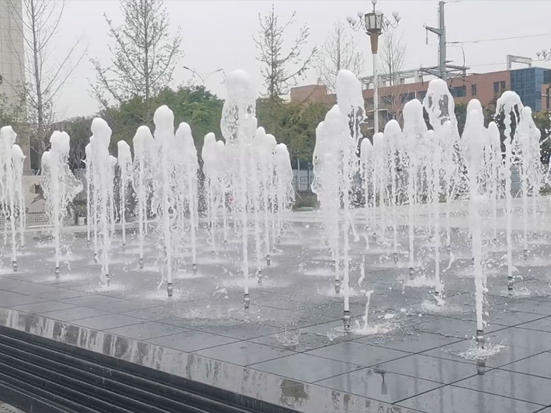 寒亭区政府音乐喷泉