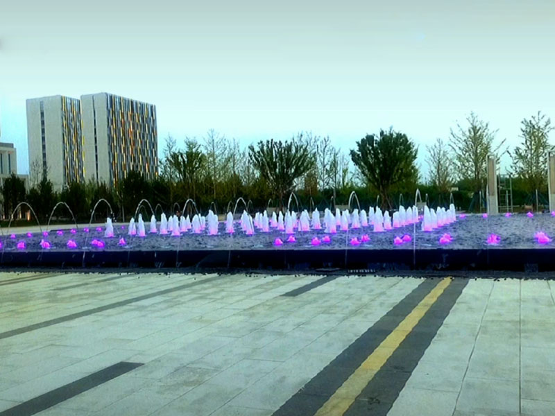 烟台大学音乐喷泉